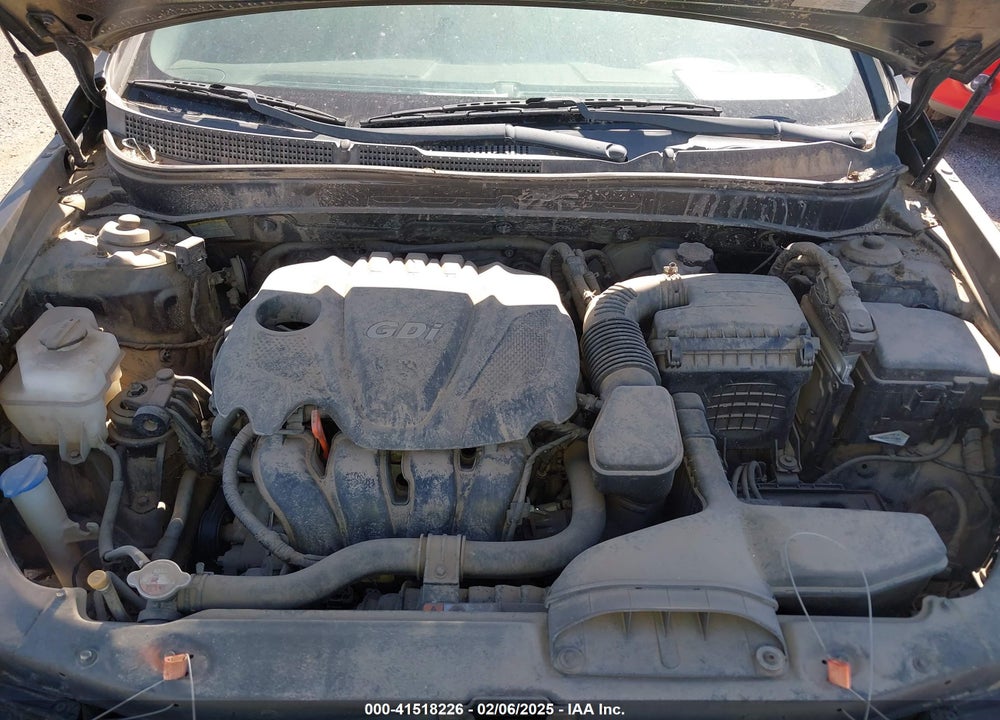 2013 HYUNDAI SONATA GLS VIN: 5NPEB4AC1DH551854
