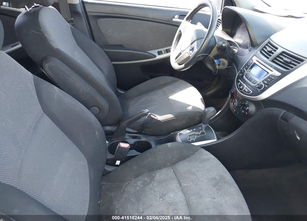 2014 HYUNDAI ACCENT GS VIN: KMHCT5AE3EU165581