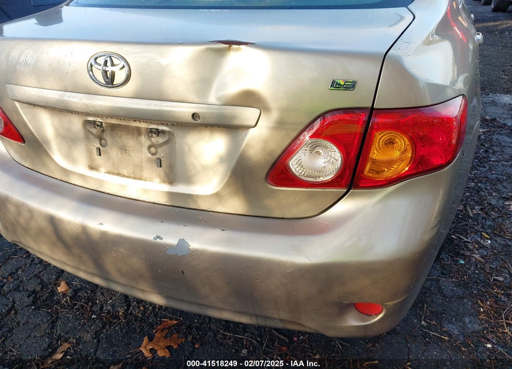 2009 TOYOTA COROLLA VIN: 1NXBU40E69Z044022