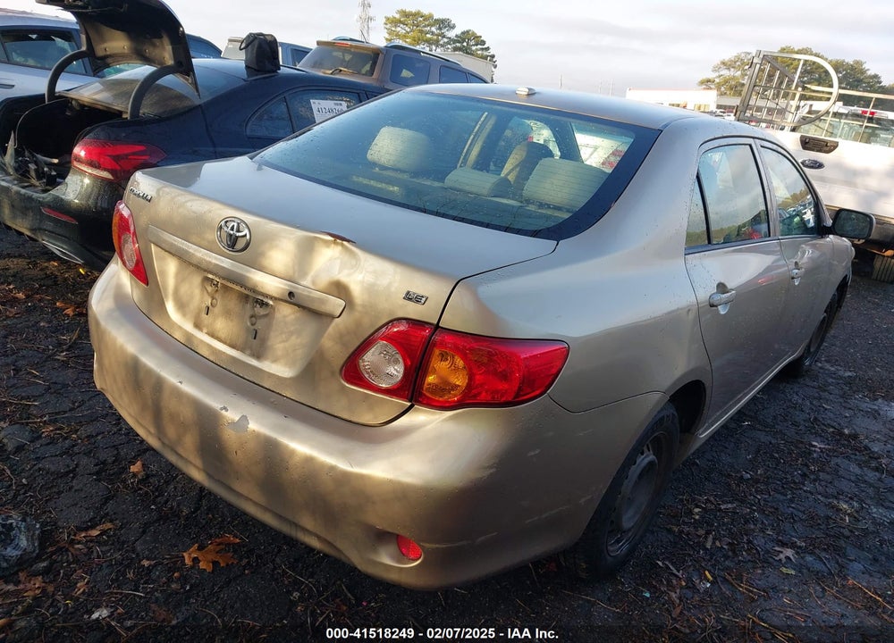 2009 TOYOTA COROLLA VIN: 1NXBU40E69Z044022