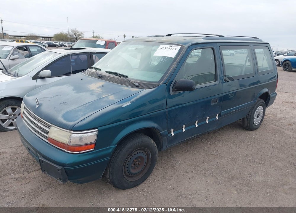 1994 PLYMOUTH VOYAGER VIN: 2P4GH2531RR744369