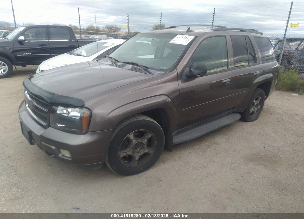 2008 CHEVROLET TRAILBLAZER LT VIN: 1GNDT13S882103833