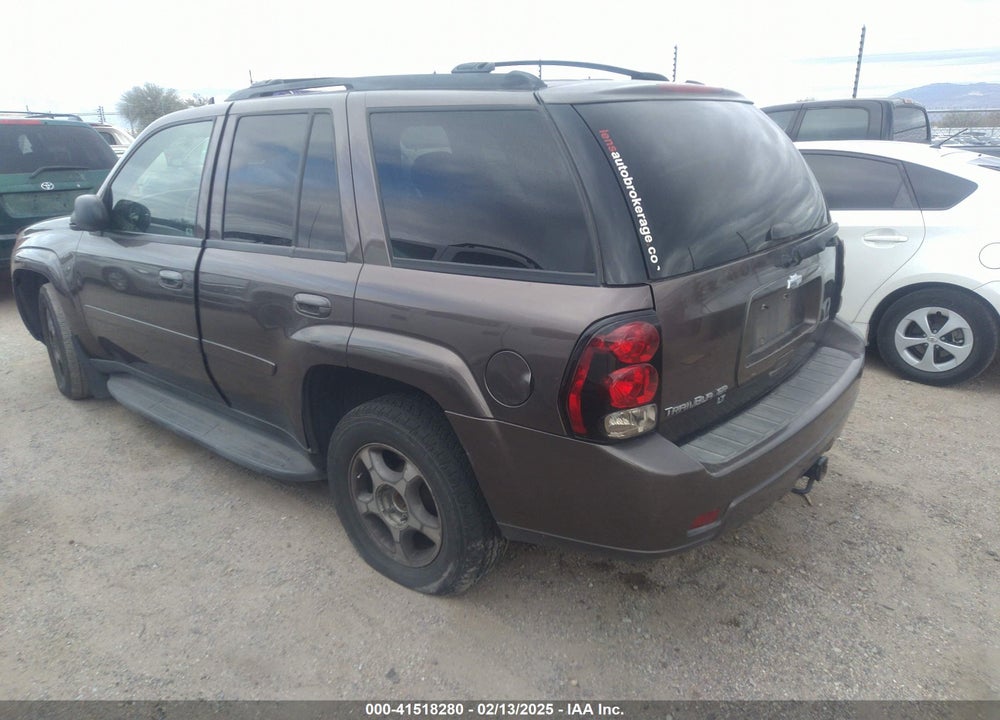 2008 CHEVROLET TRAILBLAZER LT VIN: 1GNDT13S882103833