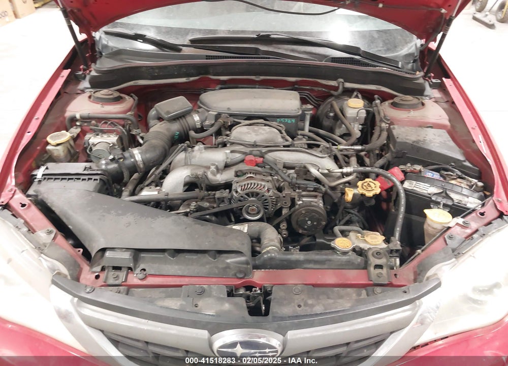 2008 SUBARU IMPREZA 2.5I VIN: JF1GE61688H507267