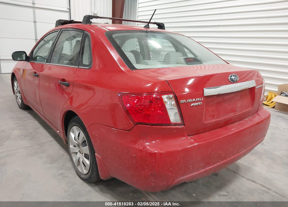 2008 SUBARU IMPREZA 2.5I VIN: JF1GE61688H507267