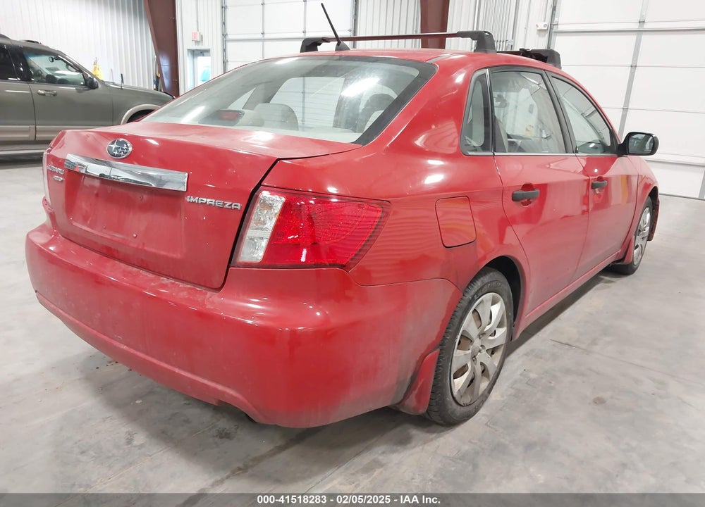 2008 SUBARU IMPREZA 2.5I VIN: JF1GE61688H507267