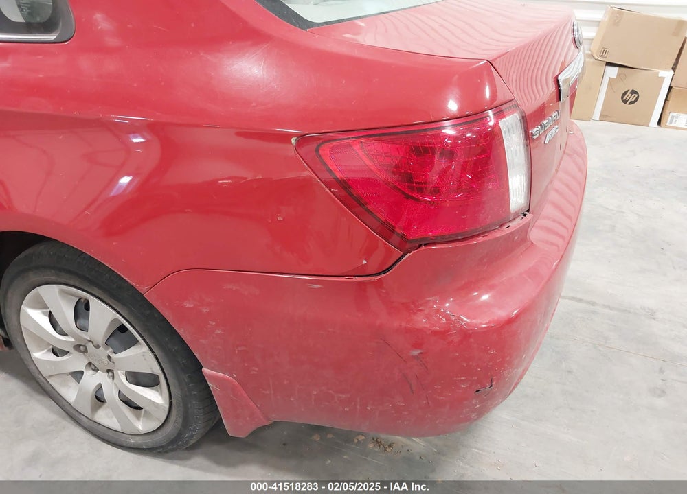 2008 SUBARU IMPREZA 2.5I VIN: JF1GE61688H507267