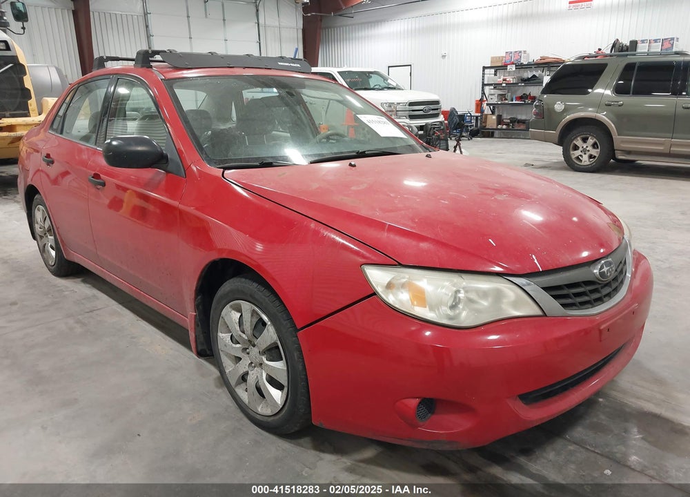 2008 SUBARU IMPREZA 2.5I VIN: JF1GE61688H507267