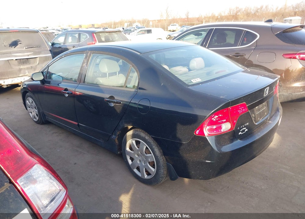 2008 HONDA CIVIC LX VIN: 1HGFA16558L092265