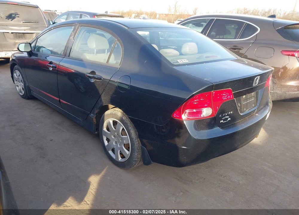 2008 HONDA CIVIC LX VIN: 1HGFA16558L092265