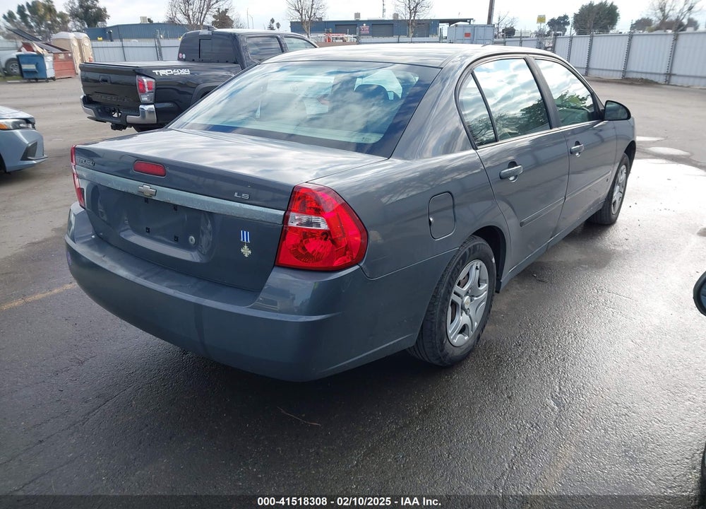 2007 CHEVROLET MALIBU LS VIN: 1G1ZS58F17F247454