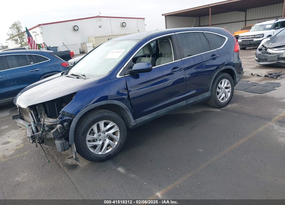2015 HONDA CR-V EX VIN: 5J6RM4H50FL098998