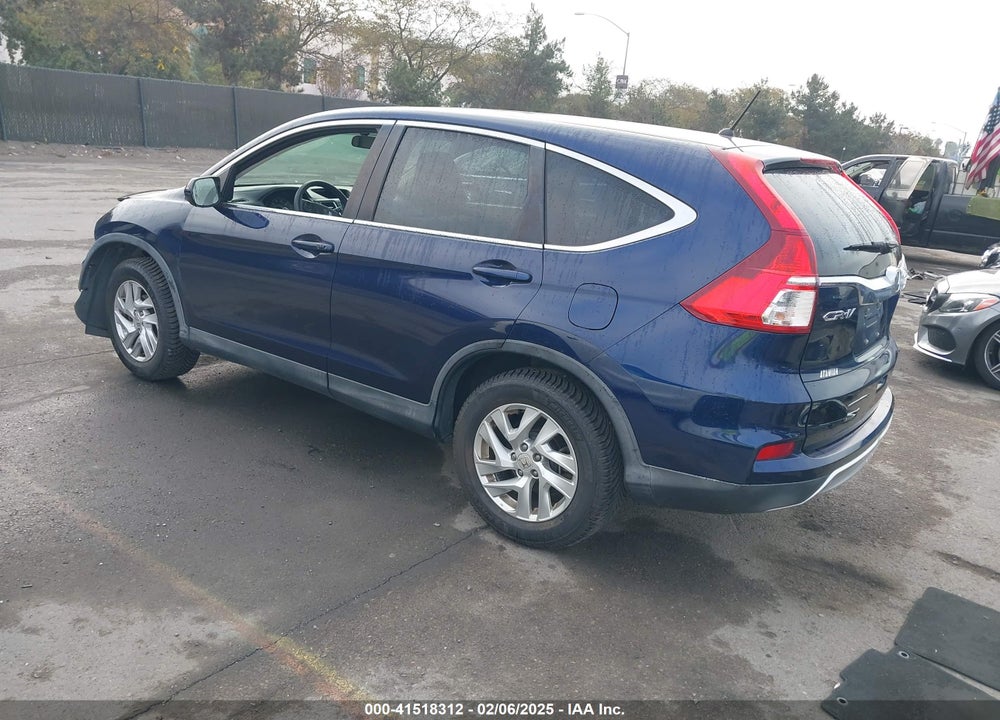 2015 HONDA CR-V EX VIN: 5J6RM4H50FL098998