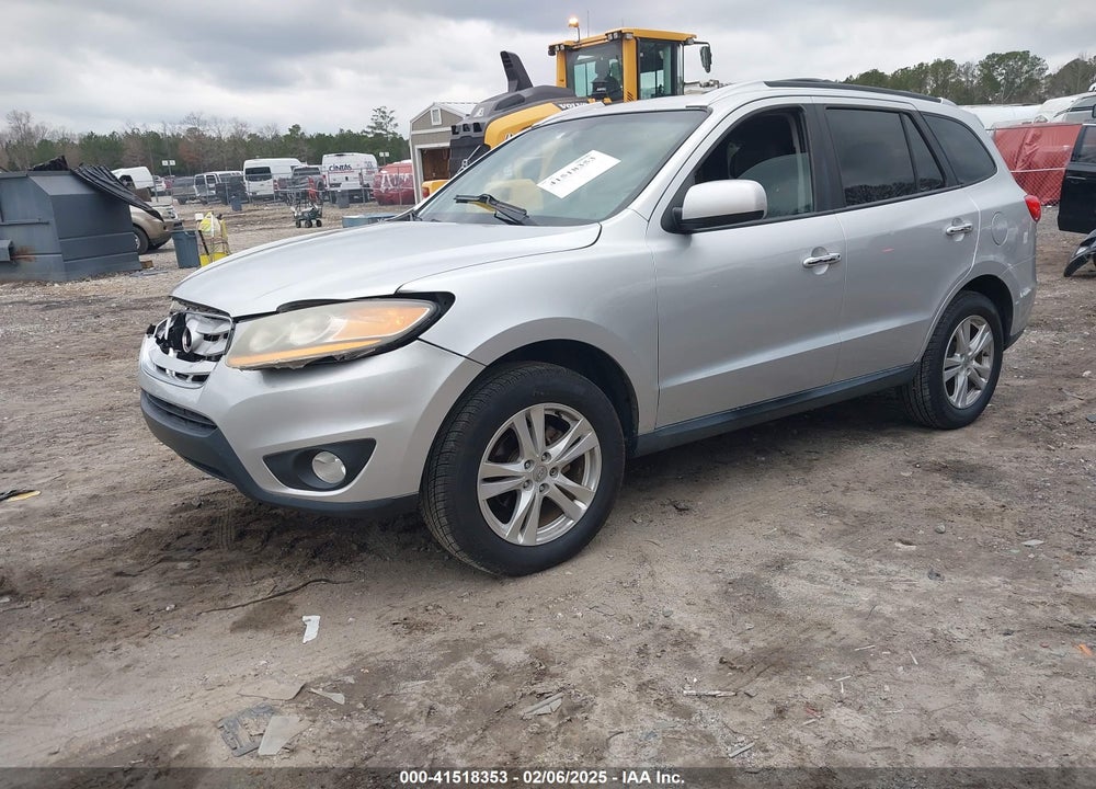 2011 HYUNDAI SANTA FE LIMITED VIN: 5XYZK3AB0BG087849