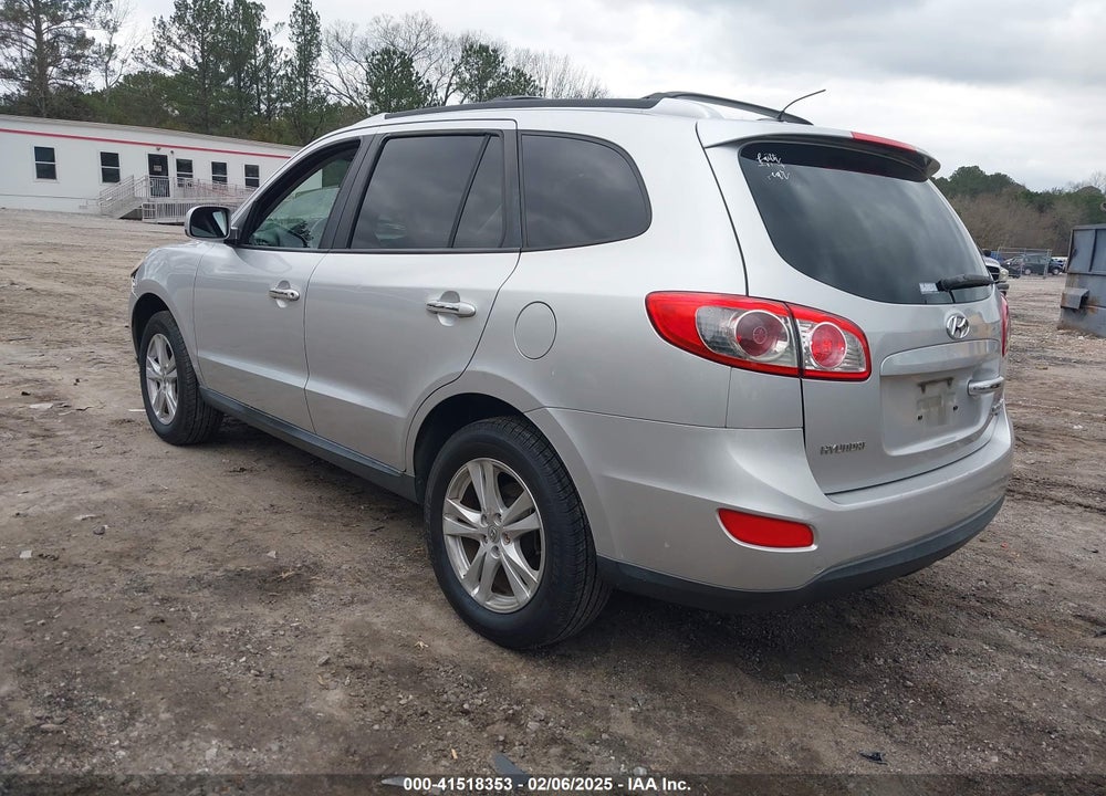 2011 HYUNDAI SANTA FE LIMITED VIN: 5XYZK3AB0BG087849