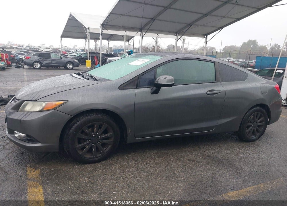 2012 HONDA CIVIC VIN: 2HGFG3B81CH540128
