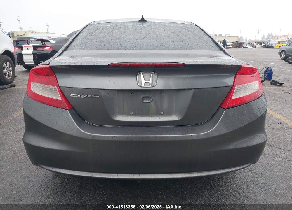 2012 HONDA CIVIC VIN: 2HGFG3B81CH540128