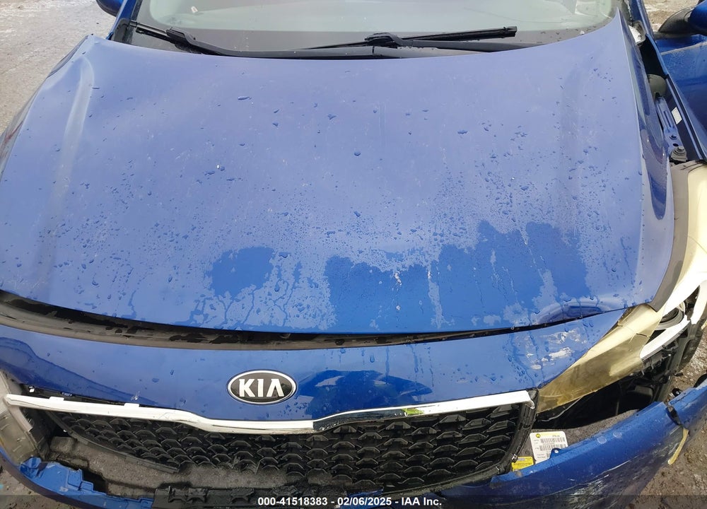 2017 KIA FORTE VIN: 3KPFK4A79HE121667