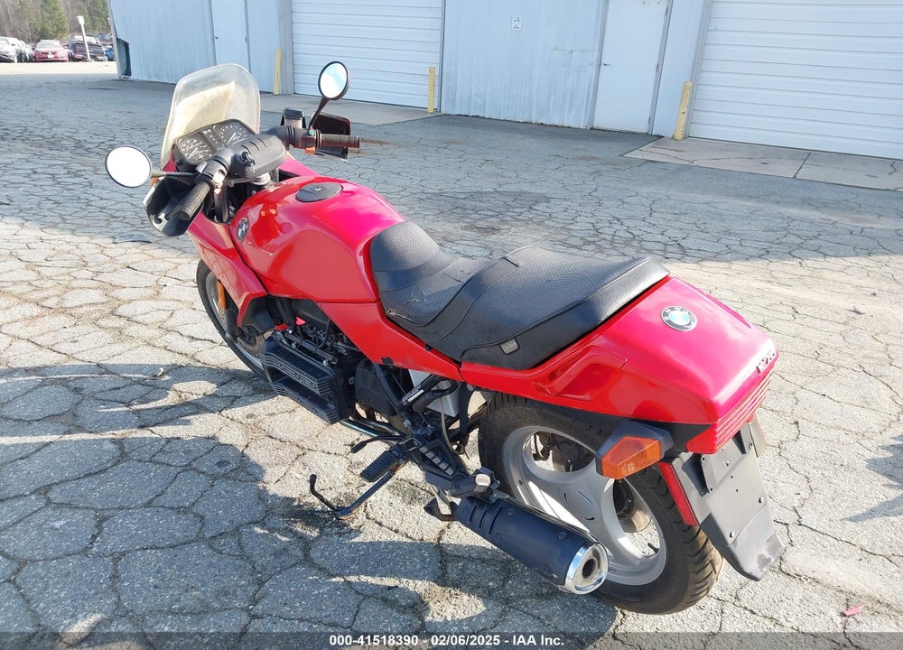 1991 BMW K75 S VIN: WB1057201M0152654