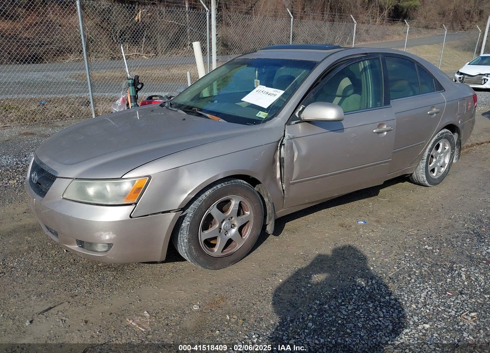 2006 HYUNDAI SONATA VIN: 5NPEU46FX6H060523