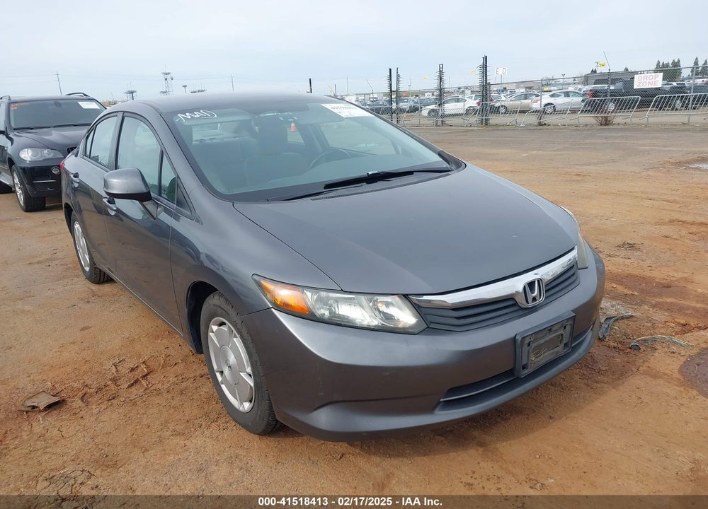 2012 HONDA CIVIC HF VIN: 2HGFB2F61CH332042