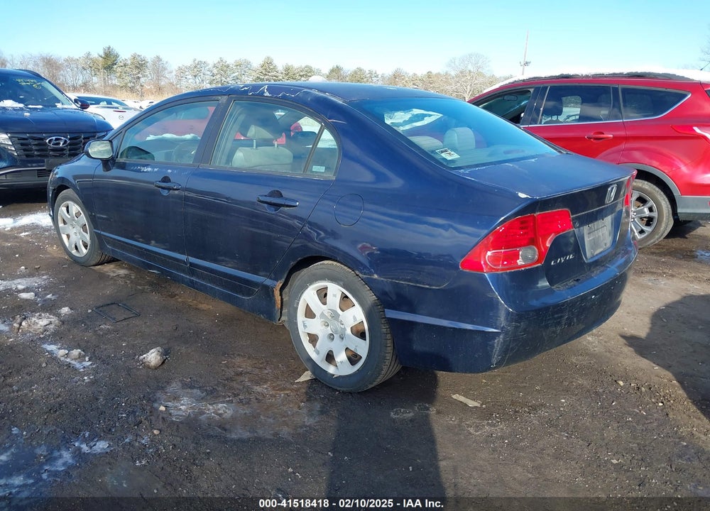 2007 HONDA CIVIC VIN: 2HGFA165X7H502702