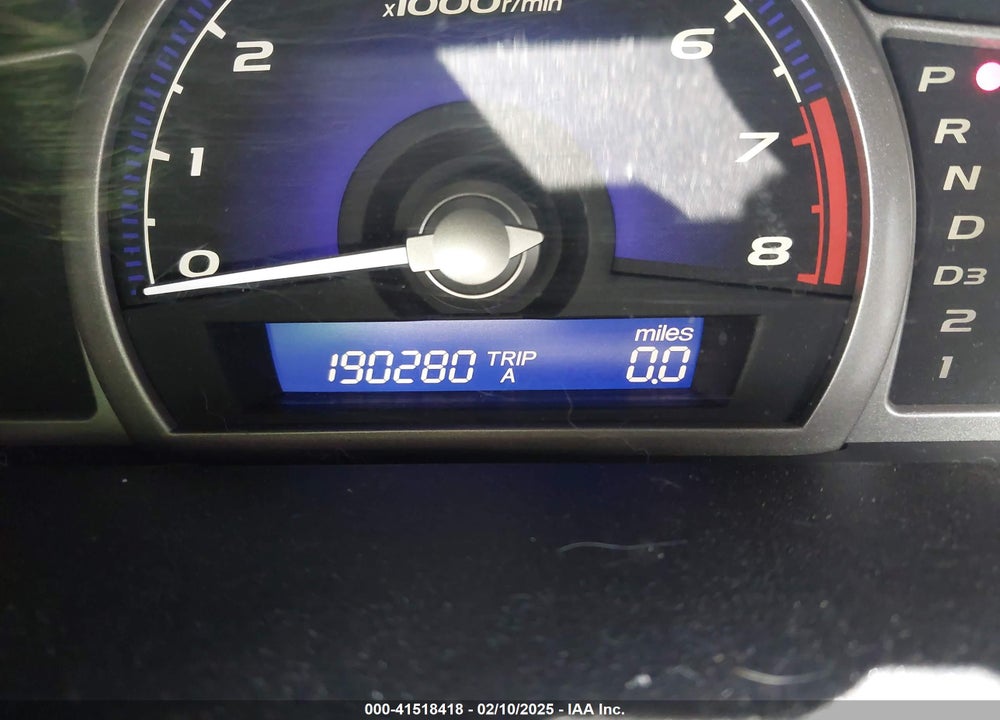 2007 HONDA CIVIC VIN: 2HGFA165X7H502702