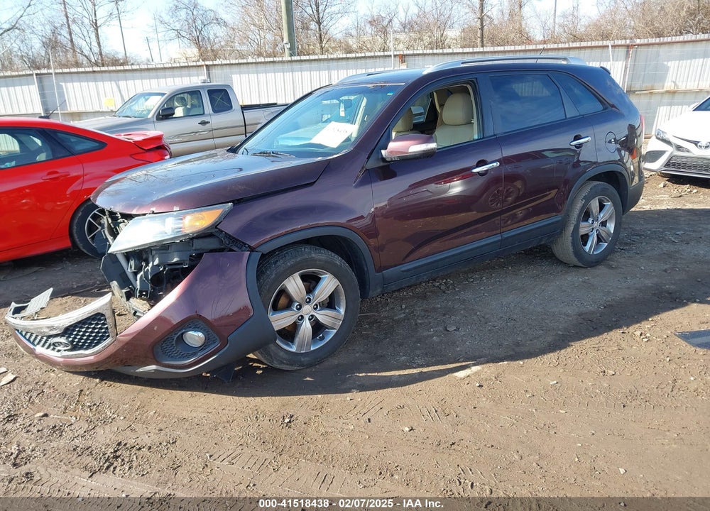 2013 KIA SORENTO EX VIN: 5XYKU3A67DG397689
