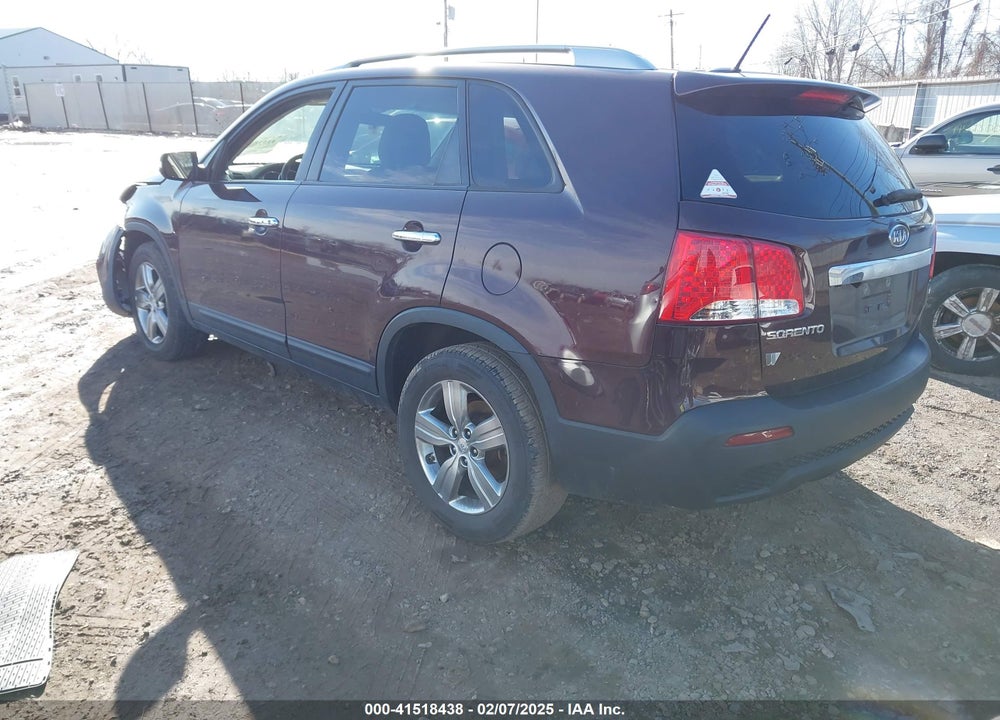 2013 KIA SORENTO EX VIN: 5XYKU3A67DG397689