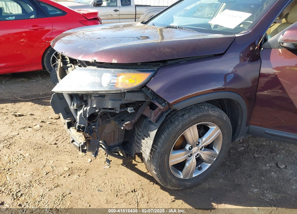 2013 KIA SORENTO EX VIN: 5XYKU3A67DG397689