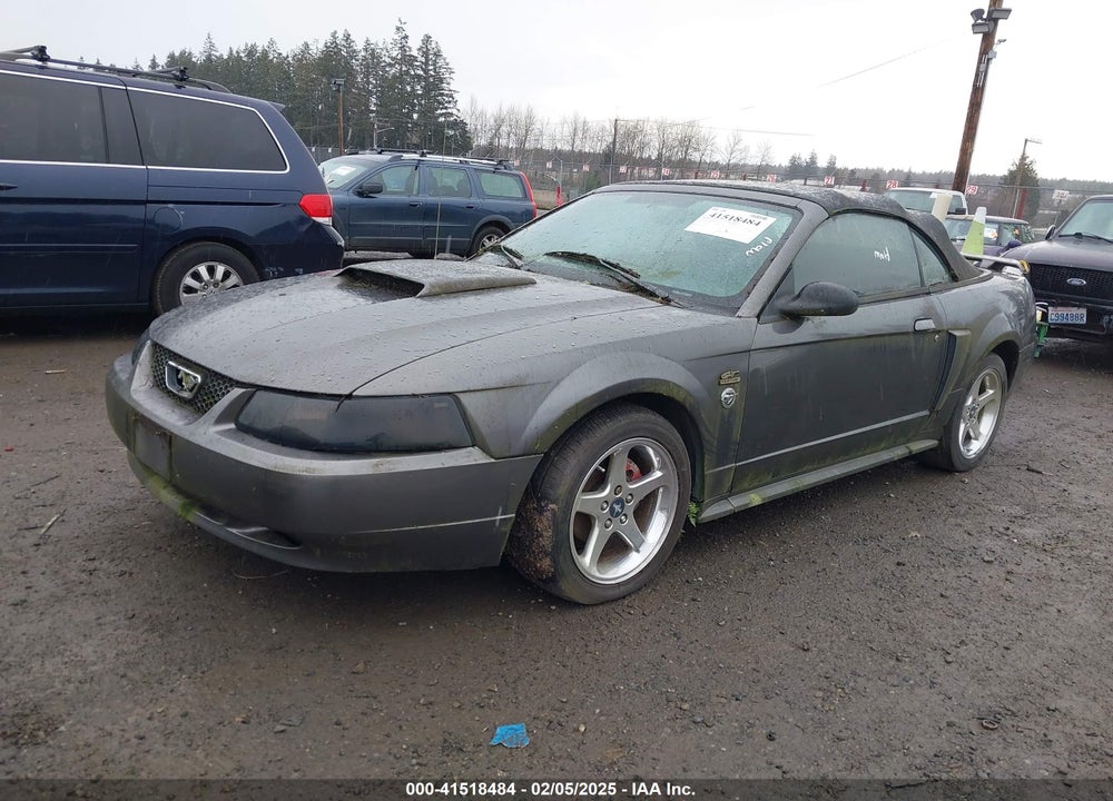 2004 FORD MUSTANG GT VIN: 1FAFP45X84F207361