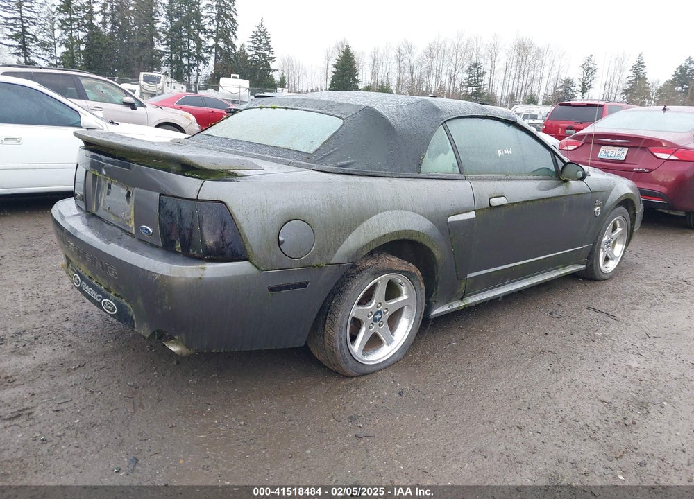 2004 FORD MUSTANG GT VIN: 1FAFP45X84F207361