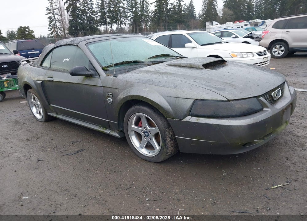 2004 FORD MUSTANG GT VIN: 1FAFP45X84F207361