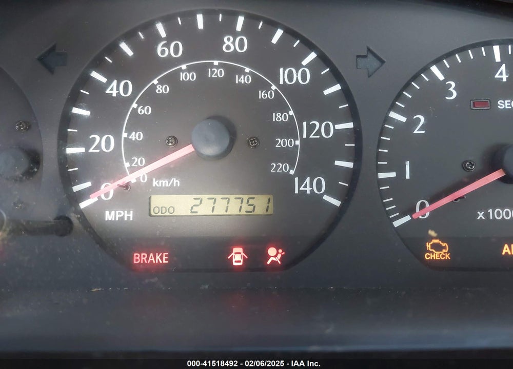 2001 TOYOTA CAMRY SOLARA VIN: 2T1CF28P51C488569