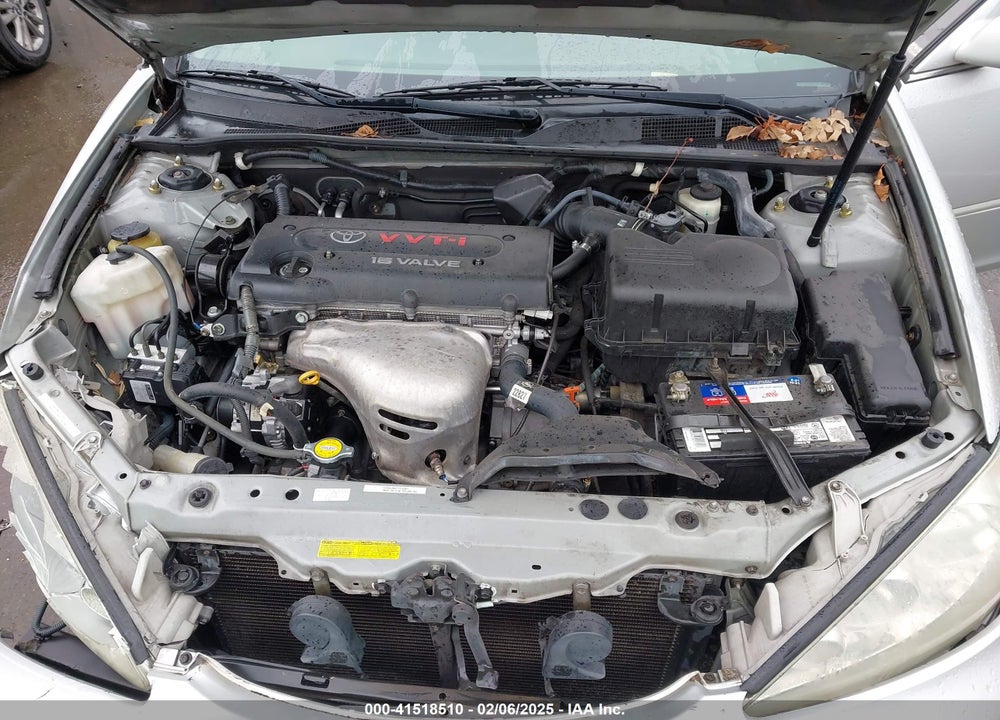 2005 TOYOTA CAMRY LE VIN: 4T1BE32K75U579090