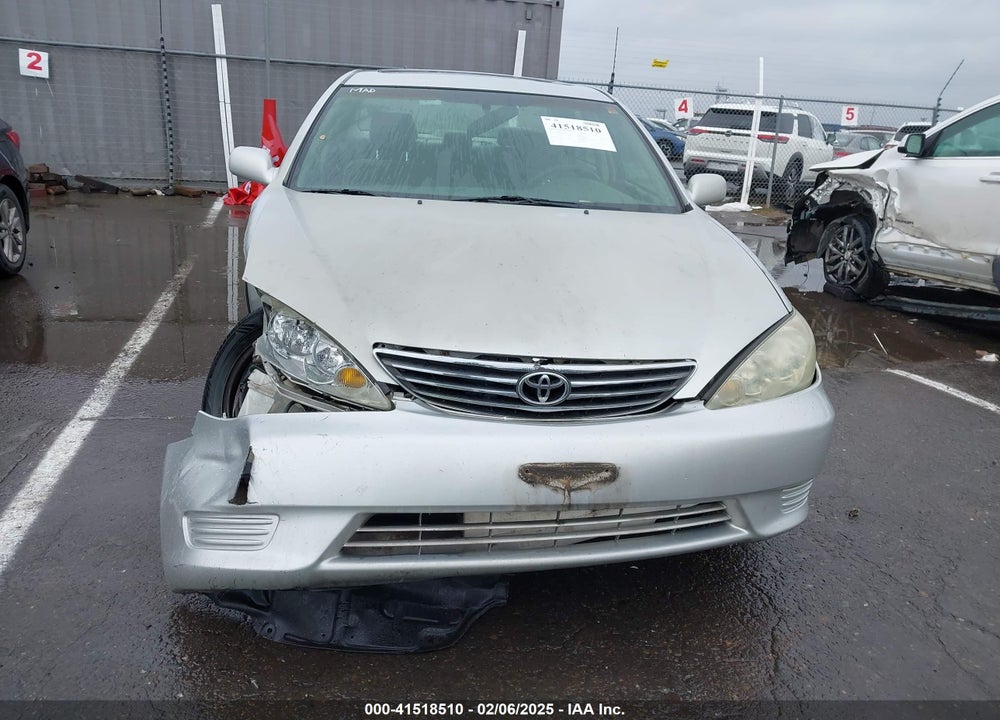 2005 TOYOTA CAMRY LE VIN: 4T1BE32K75U579090