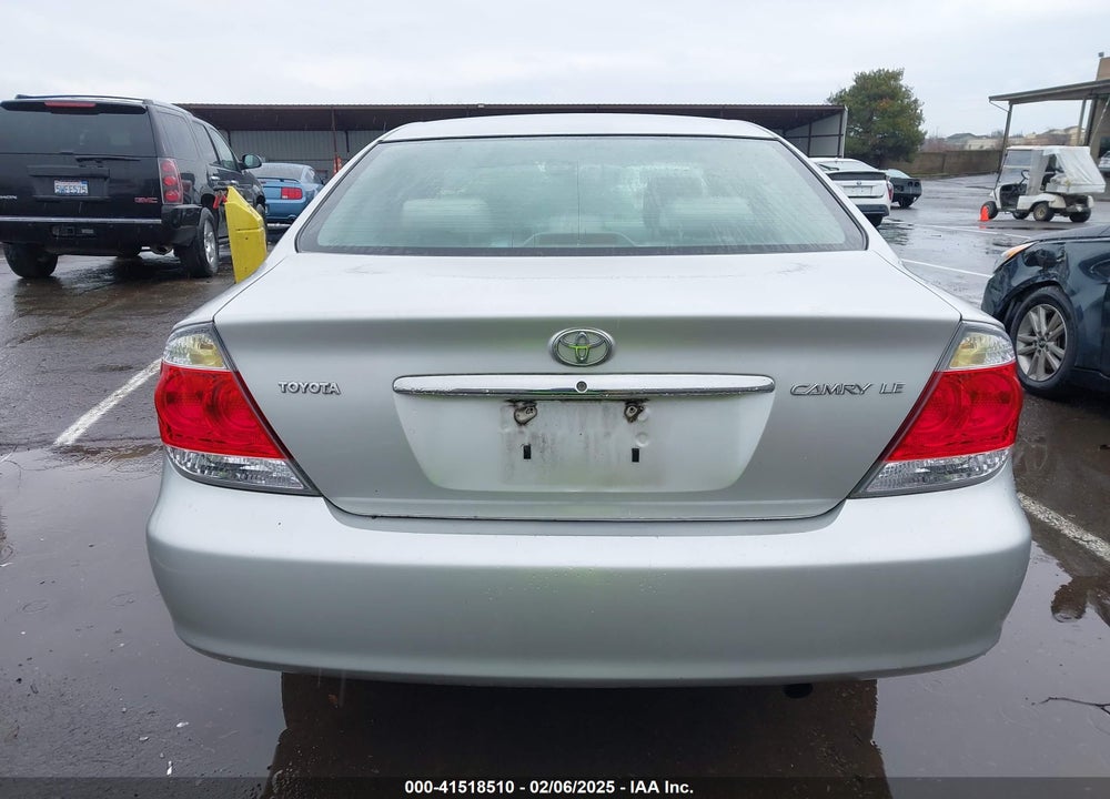 2005 TOYOTA CAMRY LE VIN: 4T1BE32K75U579090