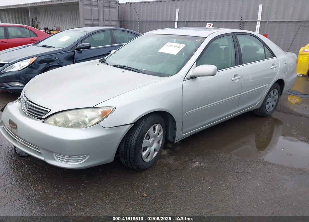 2005 TOYOTA CAMRY LE VIN: 4T1BE32K75U579090