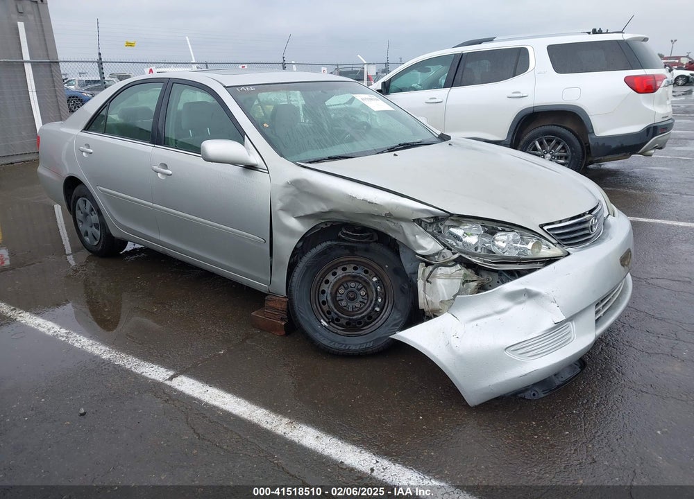 2005 TOYOTA CAMRY LE VIN: 4T1BE32K75U579090