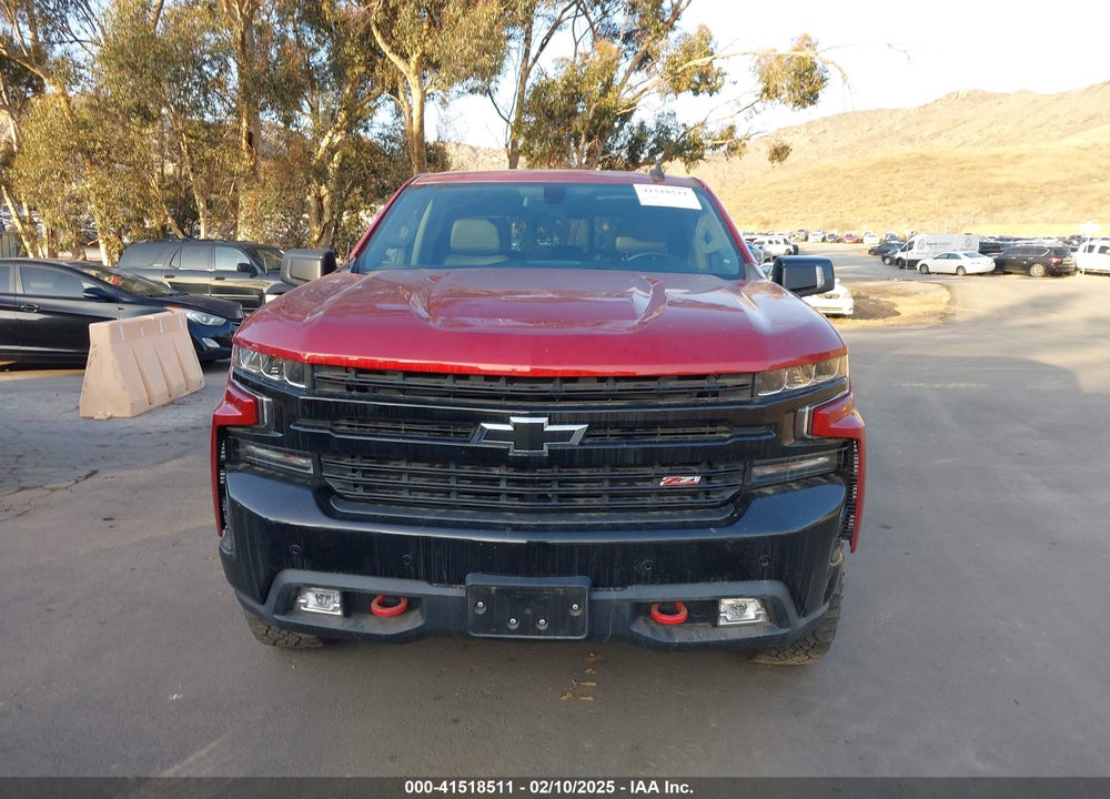 2021 CHEVROLET SILVERADO 1500 4WD SHORT BED LT TRAIL BOSS VIN: 3GCPYFED9MG152754