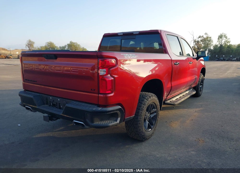 2021 CHEVROLET SILVERADO 1500 4WD SHORT BED LT TRAIL BOSS VIN: 3GCPYFED9MG152754