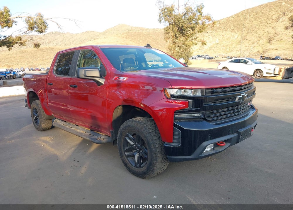 2021 CHEVROLET SILVERADO 1500 4WD SHORT BED LT TRAIL BOSS VIN: 3GCPYFED9MG152754