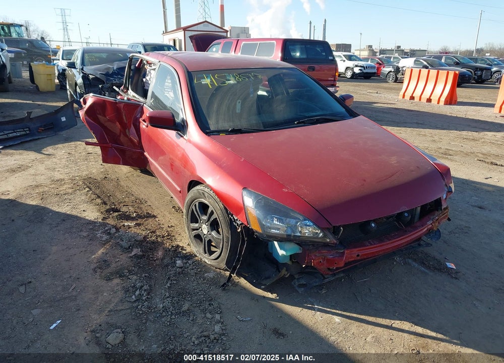 2007 HONDA ACCORD VIN: 1HGCM55307A054938