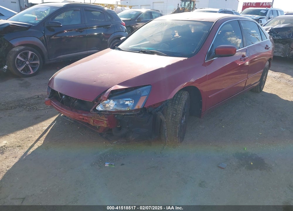 2007 HONDA ACCORD VIN: 1HGCM55307A054938