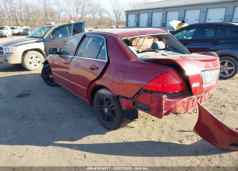 2007 HONDA ACCORD VIN: 1HGCM55307A054938