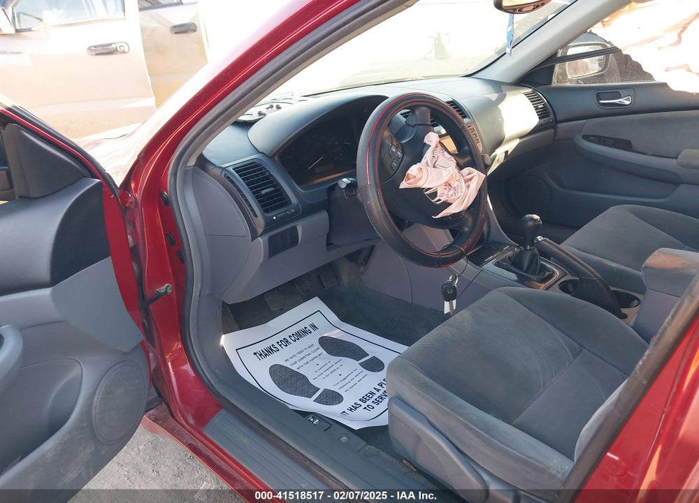2007 HONDA ACCORD VIN: 1HGCM55307A054938