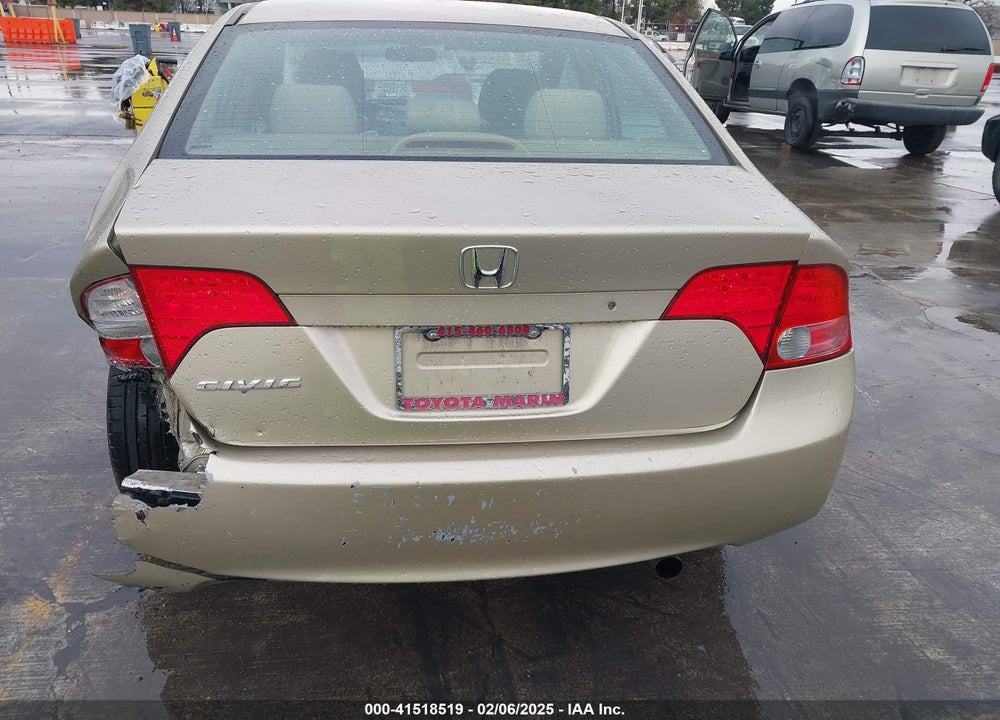 2008 HONDA CIVIC VIN: 1HGFA16508L068715