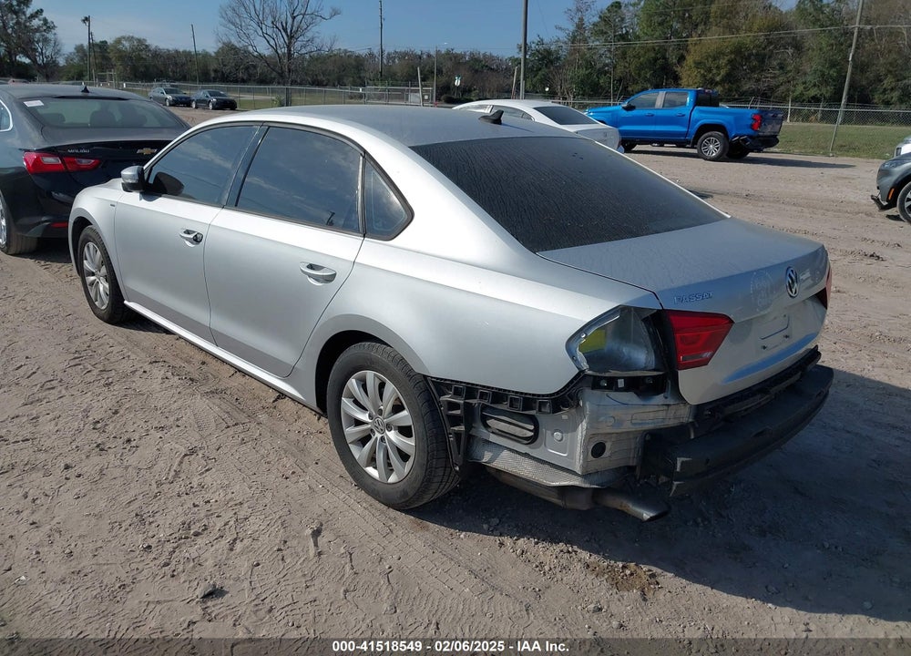 2014 VOLKSWAGEN PASSAT VIN: 1VWAT7A35EC073266