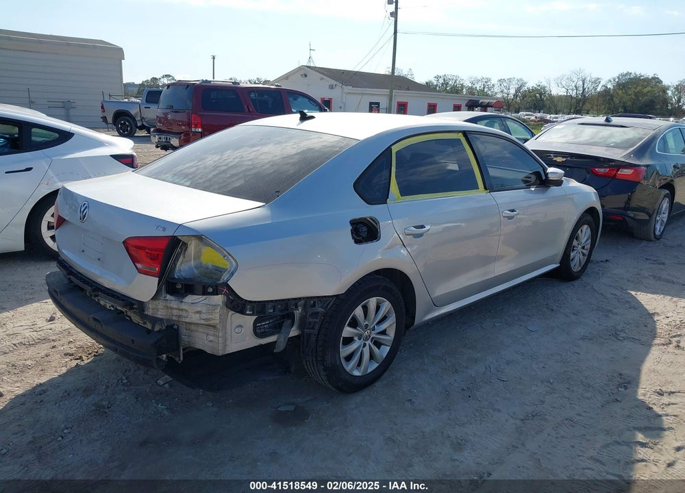 2014 VOLKSWAGEN PASSAT VIN: 1VWAT7A35EC073266