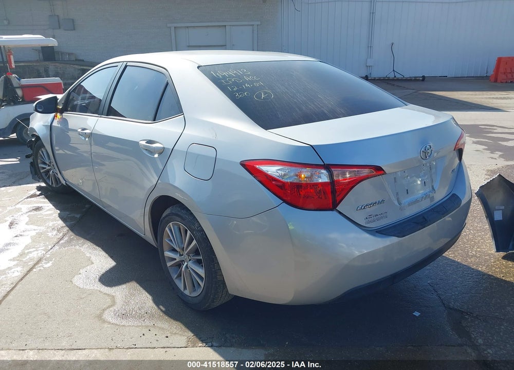 2015 TOYOTA COROLLA VIN: 2T1BURHE5FC311262